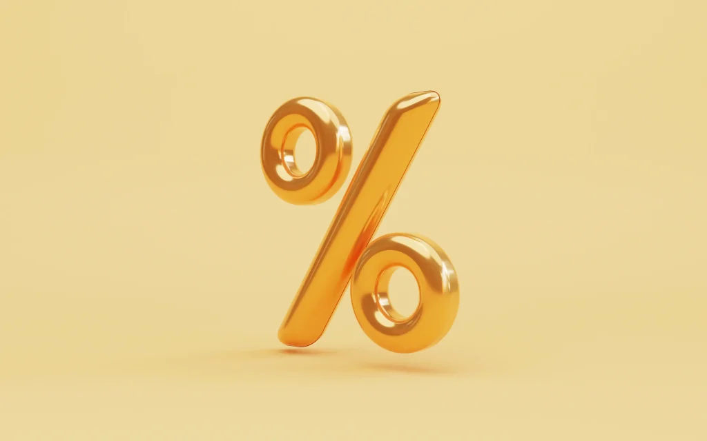percentage symbol